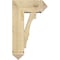 Ekena Millwork Balboa Arts and Crafts Rough Sawn Bracket w/ Offset Brace, Douglas Fir, 8"W x 18"D x 30"H BKT0806X18X30BOA03RDF - alternate 4